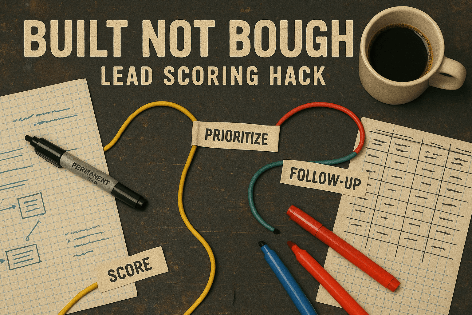 How to Build a Simple Lead Scoring System (Without Fancy Tools)